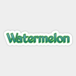 Watermelon Sticker